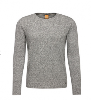 BOSS ORANGE PULLOVER WAYY FARBE GRAU 051 S