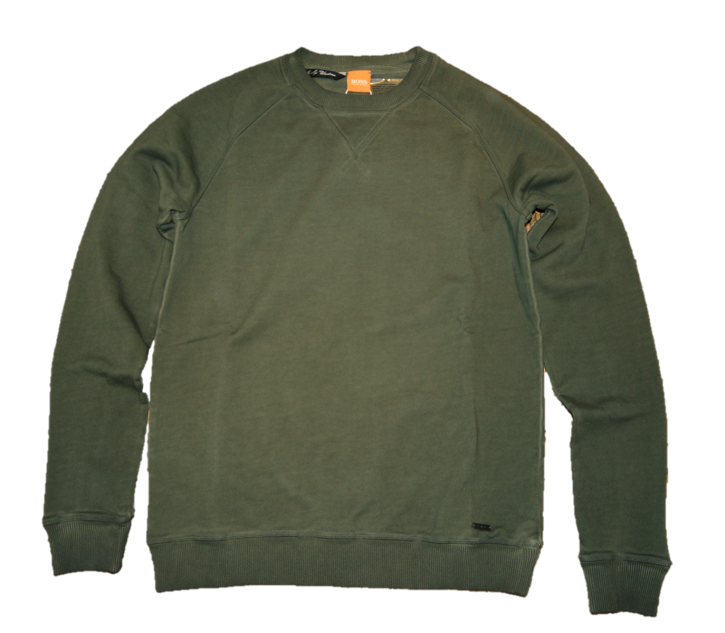 BOSS ORANGE Sweatshirt WELAN Farbe dunkelgrün 309 BOSS ORANGE Sweatshirt WELAN Farbe dunkelgrün 309 S
