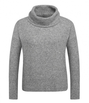 BOSS ORANGE ROLLKRAGEN PULLOVER WILKE FARBE GRAU 032 S