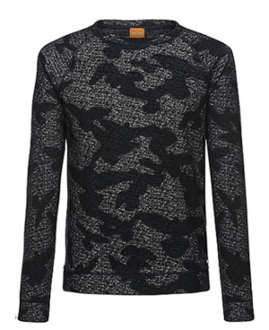 BOSS ORANGE SWEATSHIRT WINCENTY FARBE GRAU 050 S