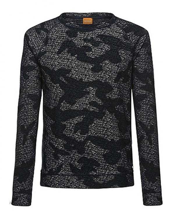 BOSS ORANGE SWEATSHIRT WINCENTY FARBE GRAU 050 BOSS ORANGE SWEATSHIRT WINCENTY FARBE GRAU 050 S