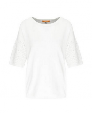 BOSS ORANGE PULLOVER WITTORIA FARBE WEISS 100 S