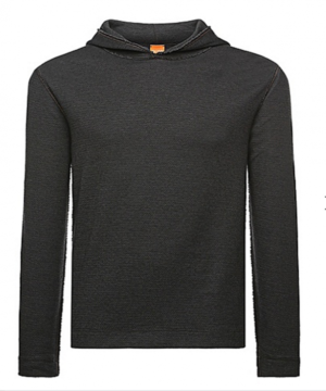 BOSS ORANGE KAPUZEN SWEATSHIRT WYSP 1 FARBE SCHWARZ 001 S