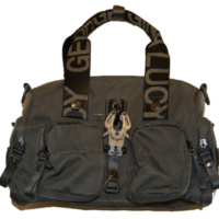 GEORGE GINA & LUCY Schultertasche ZOOMY mit GGL Logo Tragehenkel grey 971 GEORGE GINA & LUCY Schultertasche ZOOMY mit GGL Logo Tragehenkel grey 971