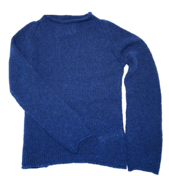 HUGO BOSS Pullover  ICYCLES aus Alpaka-Mix mit Wolle und Rollbündchen blau 427 HUGO BOSS Pullover  ICYCLES aus Alpaka-Mix mit Wolle und Rollbündchen blau 427