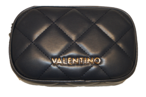 Mario Valentino Damen Ocarina Umhängetasche dunkelblau, 5x11x18 cm
