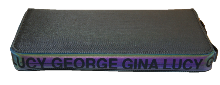 GEORGE GINA & LUCY Geldbörse BIG CASH mit GGL Logo Schriftzug grey 971 GEORGE GINA & LUCY Geldbörse BIG CASH mit GGL Logo Schriftzug grey 971