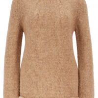 HUGO BOSS Pullover ICYCLES aus Alpaka-Mix mit Wolle und Rollbündchen hellbraun 235 HUGO BOSS Pullover ICYCLES aus Alpaka-Mix mit Wolle und Rollbündchen hellbraun 235