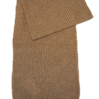 HUGO BOSS Schal WENTERS aus Alpaka/Woll Mix mit Struktur braun 235