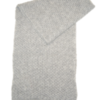 HUGO BOSS Schal WENTERS aus Alpaka/Woll Mix mit Struktur grau 040 HUGO BOSS Schal WENTERS aus Alpaka/Woll Mix mit Struktur grau 040