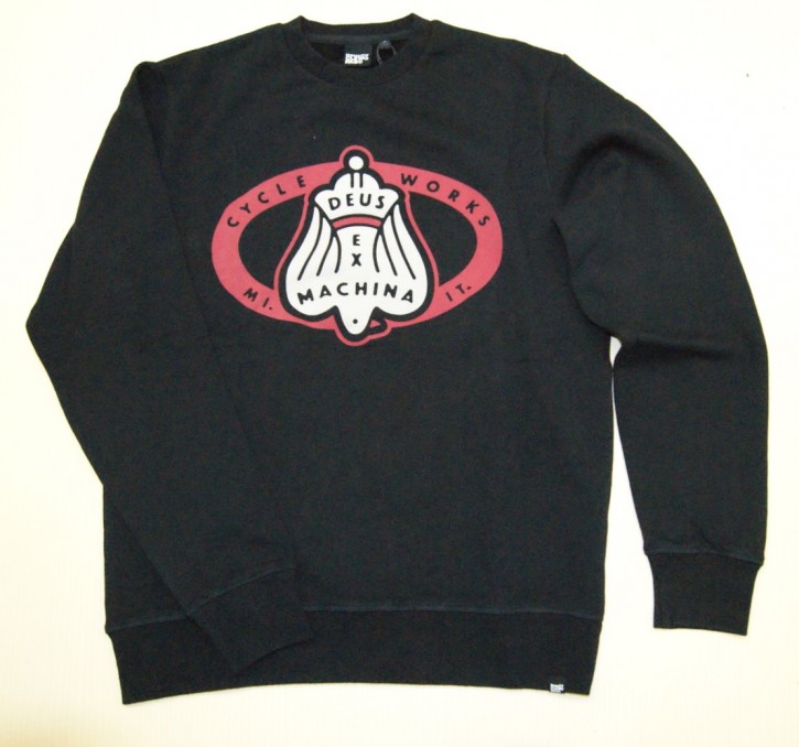 DEUS EX MACHINA Sweatshirt INVERSION CREW Farbe  schwarz DEUS EX MACHINA Sweatshirt INVERSION CREW Farbe  schwarz