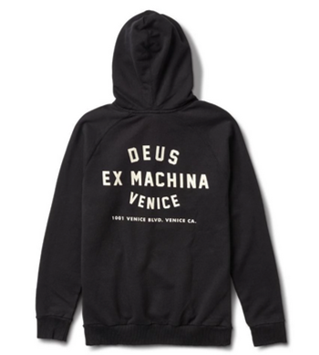 DEUS EX MACHINA Kapuzensweat Shirt Venice Address Hoodie schwarz DEUS EX MACHINA Kapuzensweat Shirt Venice Address Hoodie schwarz