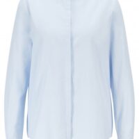 BOSS Relaxed-Fit Bluse EFELIZE _17 aus Baumwolle hellblau 460 BOSS Relaxed-Fit Bluse EFELIZE _17 aus Baumwolle hellblau 460