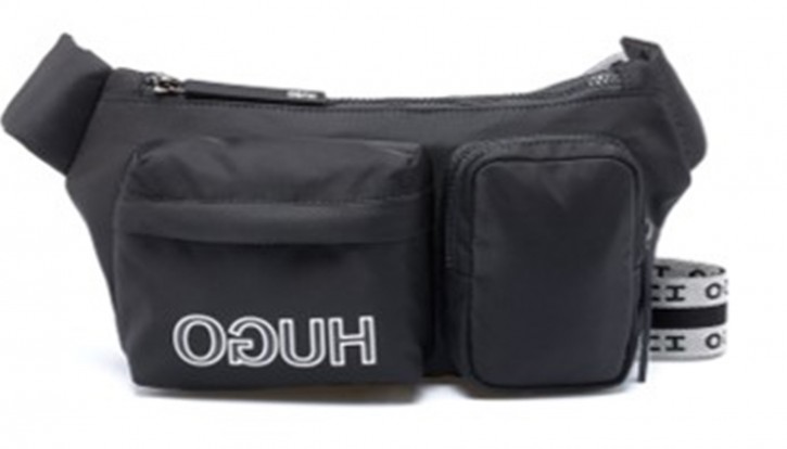 HUGO Gürteltasche RECORD V_WAISTBAG mit Reversed-Logo und mehreren Fächern schwarz HUGO Gürteltasche RECORD V_WAISTBAG mit Reversed-Logo und mehreren Fächern schwarz