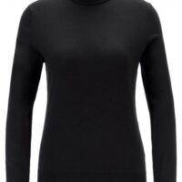 BOSS Rollkragen Pullover IDDINIAS aus Baumwoll-Mix mit Seide und Kaschmir schwarz BOSS Rollkragen Pullover IDDINIAS aus Baumwoll-Mix mit Seide und Kaschmir schwarz
