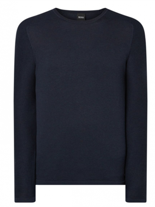 BOSS Pullover KAMYO Rundhalsausschnitt mit Raglanärmel Farbe dunkelblau 404 BOSS Pullover KAMYO Rundhalsausschnitt mit Raglanärmel Farbe dunkelblau 404