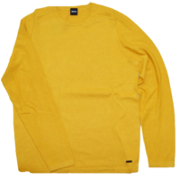 BOSS Pullover KAMYO Rundhalsausschnitt mit Raglanärmel Farbe 710 gold BOSS Pullover KAMYO Rundhalsausschnitt mit Raglanärmel Farbe 710 gold