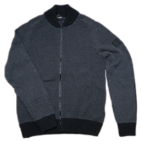 HUGO BOSS Cardigan KARESSI aus Recycelter Baumwolle Farbe grau 002 HUGO BOSS Cardigan KARESSI aus Recycelter Baumwolle Farbe grau 002