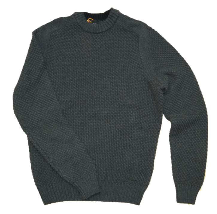 HUGO BOSS Pullover KASYCLID aus strukturiertem Jacquard grau 002 HUGO BOSS Pullover KASYCLID aus strukturiertem Jacquard grau 002