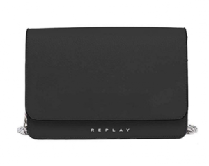 REPLAY Damen Clutch  Fw3880.000.a0132d mit Sternegurt schwarz