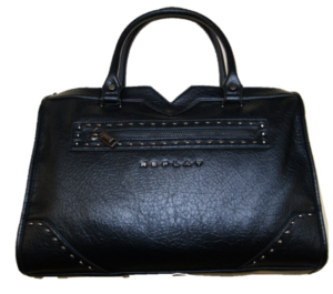 Replay Damen Fw3853.000.a0316a Henkeltasche, 14x26x38 cm schwarz