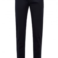 HUGO BOSS Slim-Fit Chino RICE3-D aus elastischer Baumwoll-Gabardine dblau 402