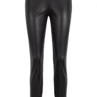 BOSS Skinny-Fit Leggings SALUNGI3 aus Kunstleder mit versetzten Seitennähten schwarz BOSS Skinny-Fit Leggings SALUNGI3 aus Kunstleder mit versetzten Seitennähten schwarz