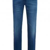 BOSS Slim-Fit Jeans CHARLESTON BC CONCRETE aus Super-Stretch-Denim blau 414 BOSS Slim-Fit Jeans CHARLESTON BC CONCRETE aus Super-Stretch-Denim blau 414