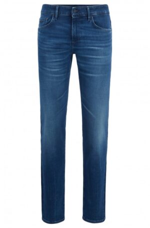 BOSS Slim-Fit Jeans CHARLESTON BC CONCRETE aus Super-Stretch-Denim blau 414