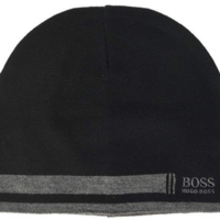 BOSS Softe Mütze CINY-3 mit Logo-Stickerei schwarz 001