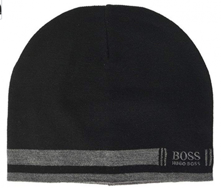 BOSS Softe Mütze CINY-3 mit Logo-Stickerei schwarz 001 BOSS Softe Mütze CINY-3 mit Logo-Stickerei schwarz 001