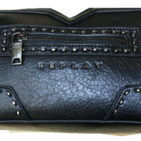 Replay Damen Fw3855.000.a0316a Schultertasche ,21x16x7cm schwarz