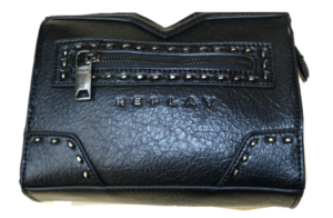 Replay Damen Fw3855.000.a0316a Schultertasche ,21x16x7cm schwarz