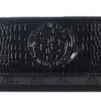 GUESS  Magnolia SLG Pocket Geldbörse Trifold black