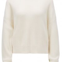 BOSS Pullover ISMENI aus geripptem Strick in Cropped-Länge  Farbe natur 118 BOSS Pullover ISMENI aus geripptem Strick in Cropped-Länge  Farbe natur 118
