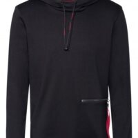 HUGO Kapuzen-Sweatshirt DEAUTY aus Baumwolle mit abnehmbarem Schlüsselanhänger Hugo Berlin