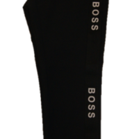 BOSS Skinny-Fit Hose SALUNGI5 aus elastischem Kunstleder schwarz 001 BOSS Skinny-Fit Hose SALUNGI5 aus elastischem Kunstleder schwarz 001