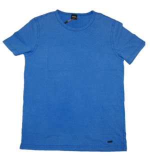 BOSS Regular-Fit T-Shirt TOKKS aus Baumwolle mit Rund Ausschnitt Farbe blau 435