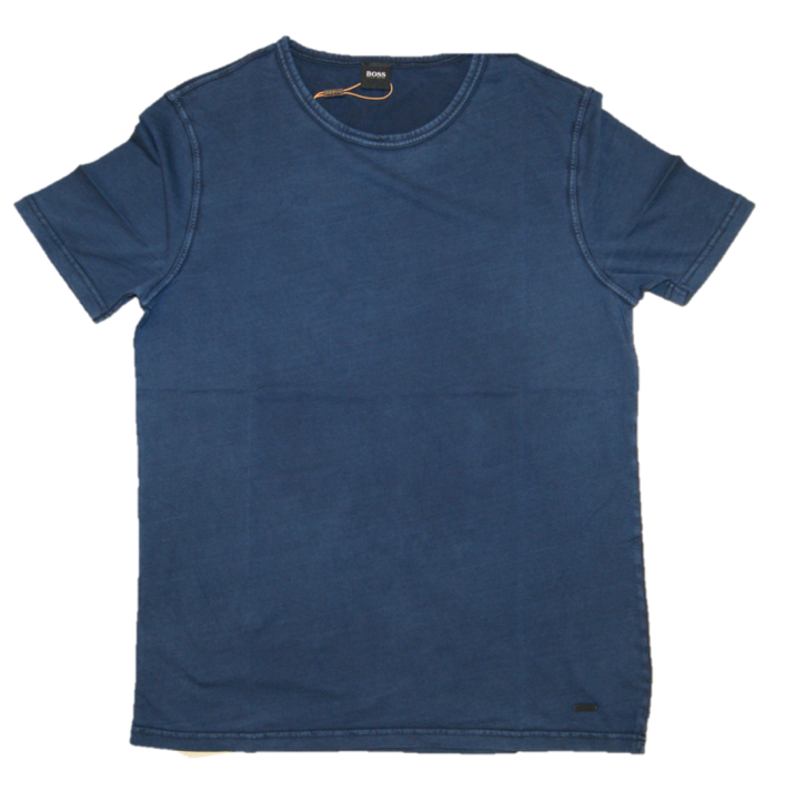 BOSS Regular-Fit T-Shirt TOKKS aus Baumwolle mit Rund Ausschnitt Farbe dunkelblau 404 BOSS Regular-Fit T-Shirt TOKKS aus Baumwolle mit Rund Ausschnitt Farbe dunkelblau 404