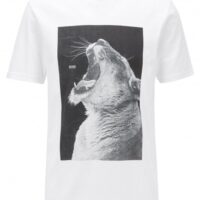 BOSS T-Shirt TROAAR 2 aus Baumwoll-Jersey mit PVC-freiem Tier-Print Tiger weiss100 BOSS T-Shirt TROAAR 2 aus Baumwoll-Jersey mit PVC-freiem Tier-Print Tiger weiss100