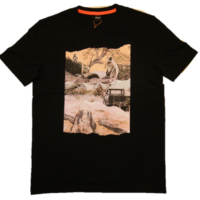 BOSS Recycelbares T-Shirt TEXRAY3 aus reiner Baumwolle mit PVC-freiem Foto-Print schwarz 001 BOSS Recycelbares T-Shirt TEXRAY3 aus reiner Baumwolle mit PVC-freiem Foto-Print schwarz 001