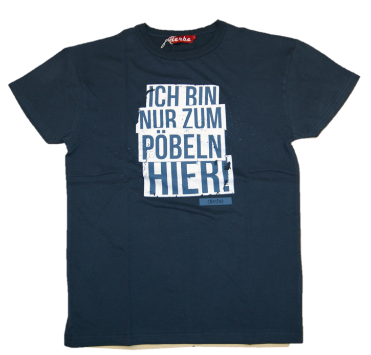 DERBE T-Shirt  PÖBELN BOYS navy DERBE T-Shirt  PÖBELN BOYS navy