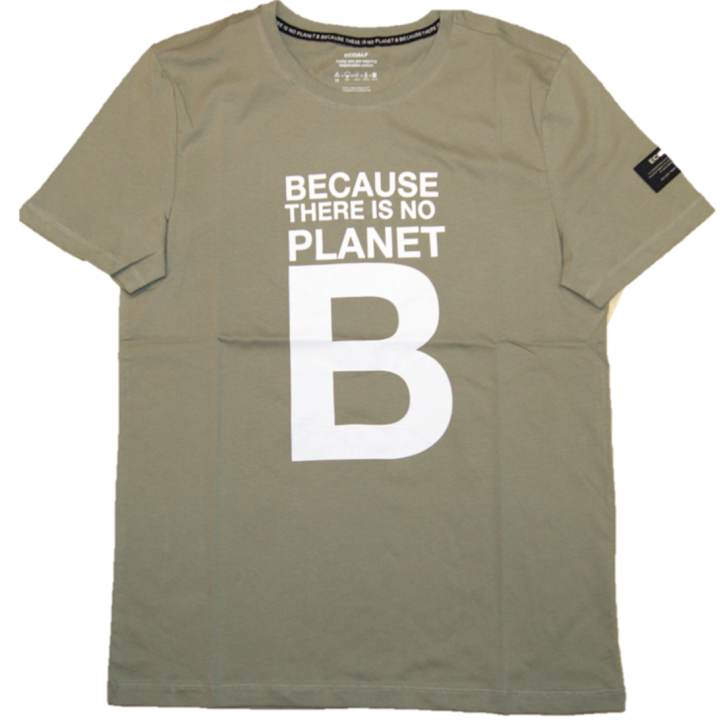 ECOALF Rundhals T-Shirt NATAL GREAT B  dark khaki 106 ECOALF Rundhals T-Shirt NATAL GREAT B  dark khaki 106