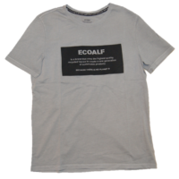 ECOALF Rundhals T-Shirt NATAL mit Fronttext dark khaki 106 ECOALF Rundhals T-Shirt NATAL mit Fronttext dark khaki 106