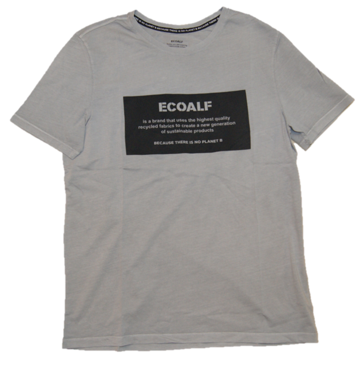 ECOALF Rundhals T-Shirt NATAL mit Fronttext dark khaki 106 ECOALF Rundhals T-Shirt NATAL mit Fronttext dark khaki 106