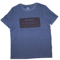 ECOALF Rundhals T-Shirt NATAL mit Fronttext dunkelblau ECOALF Rundhals T-Shirt NATAL mit Fronttext dunkelblau