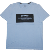 ECOALF Rundhals T-Shirt NATAL mit Fronttext sky blue 147 ECOALF Rundhals T-Shirt NATAL mit Fronttext sky blue 147