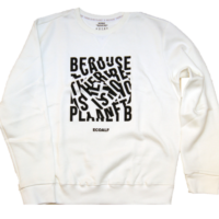ECOALF Sweatshirt SAN DIEGO UNISEX mit Blockprint auf der Vorderseite Farbe off white 001 ECOALF Sweatshirt SAN DIEGO UNISEX mit Blockprint auf der Vorderseite Farbe off white 001