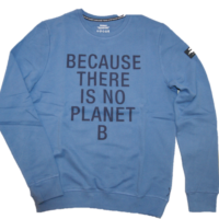 ECOALF Sweatshirt SAN DIEGO mit Text auf der Vorderseite Farbe blau ECOALF Sweatshirt SAN DIEGO mit Text auf der Vorderseite Farbe blau
