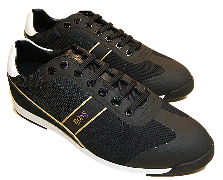 BOSS Sneakers aus Mesh Glaze_Lowp_mewt mit Veloursleder-Details schwarz 007 BOSS Sneakers aus Mesh Glaze_Lowp_mewt mit Veloursleder-Details schwarz 007